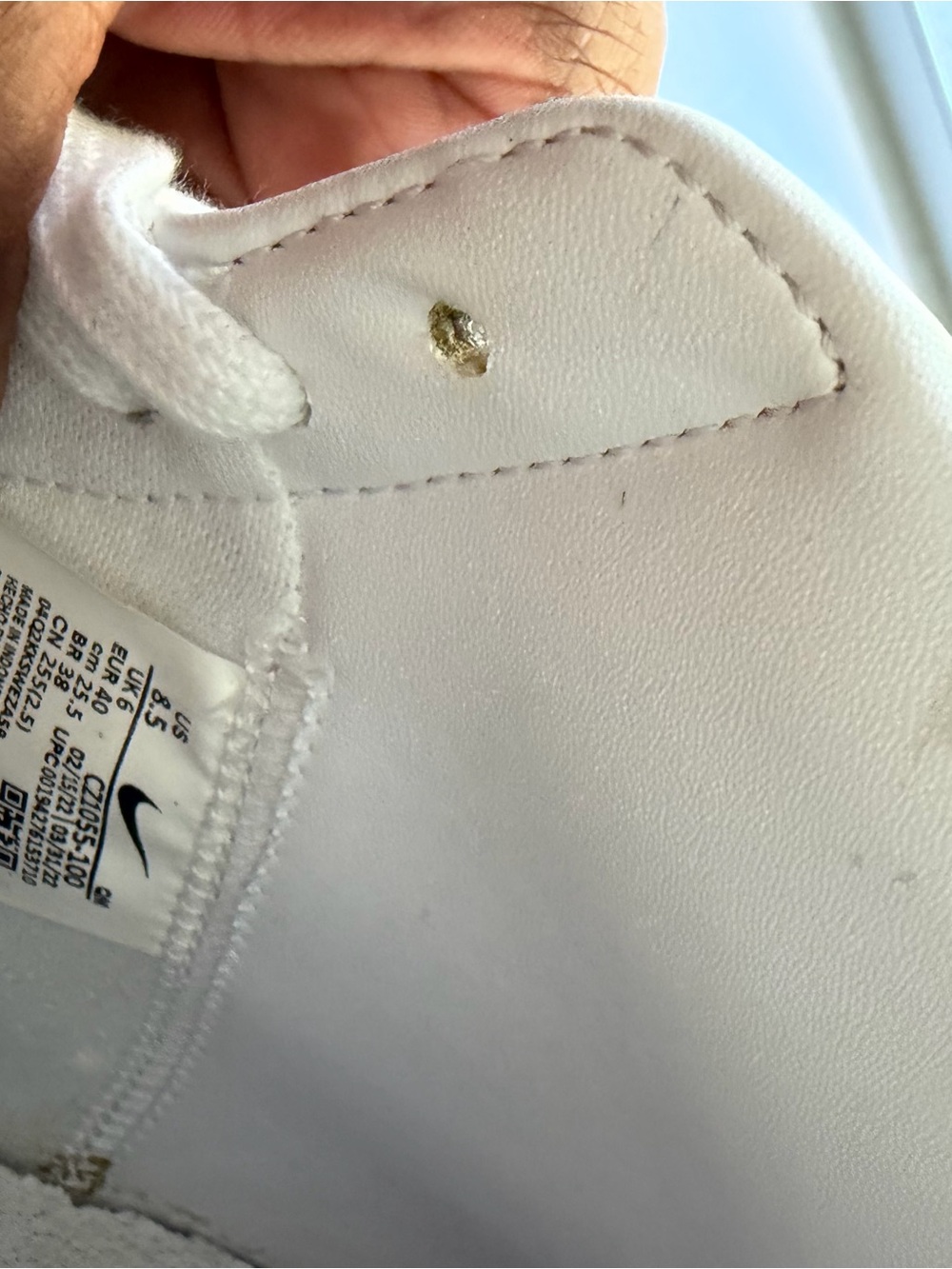 Nike White & Black High-Top Blazers - Picture 5 of 5